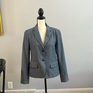 The Gap Academy Blazer, Navy Polka Dot
